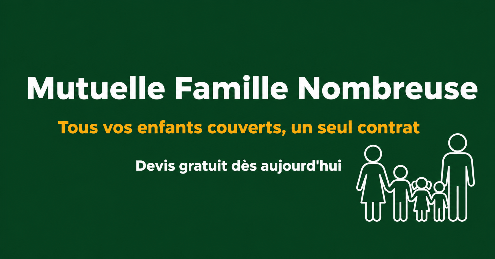Image principale de l'article: Mutuelle Famille Nombreuse 2026 : Guide & Comparatif - Actualités Mutuelle Santé JeSwitch