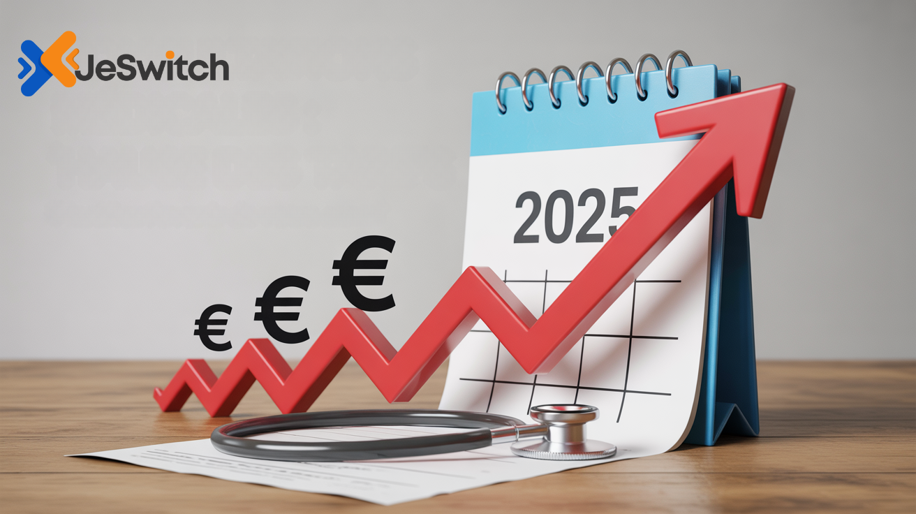 Image de l'article: Hausse des tarifs des consultations médicales : ce qui change au 1er juillet 2025 - Actualités mutuelle santé JeSwitch