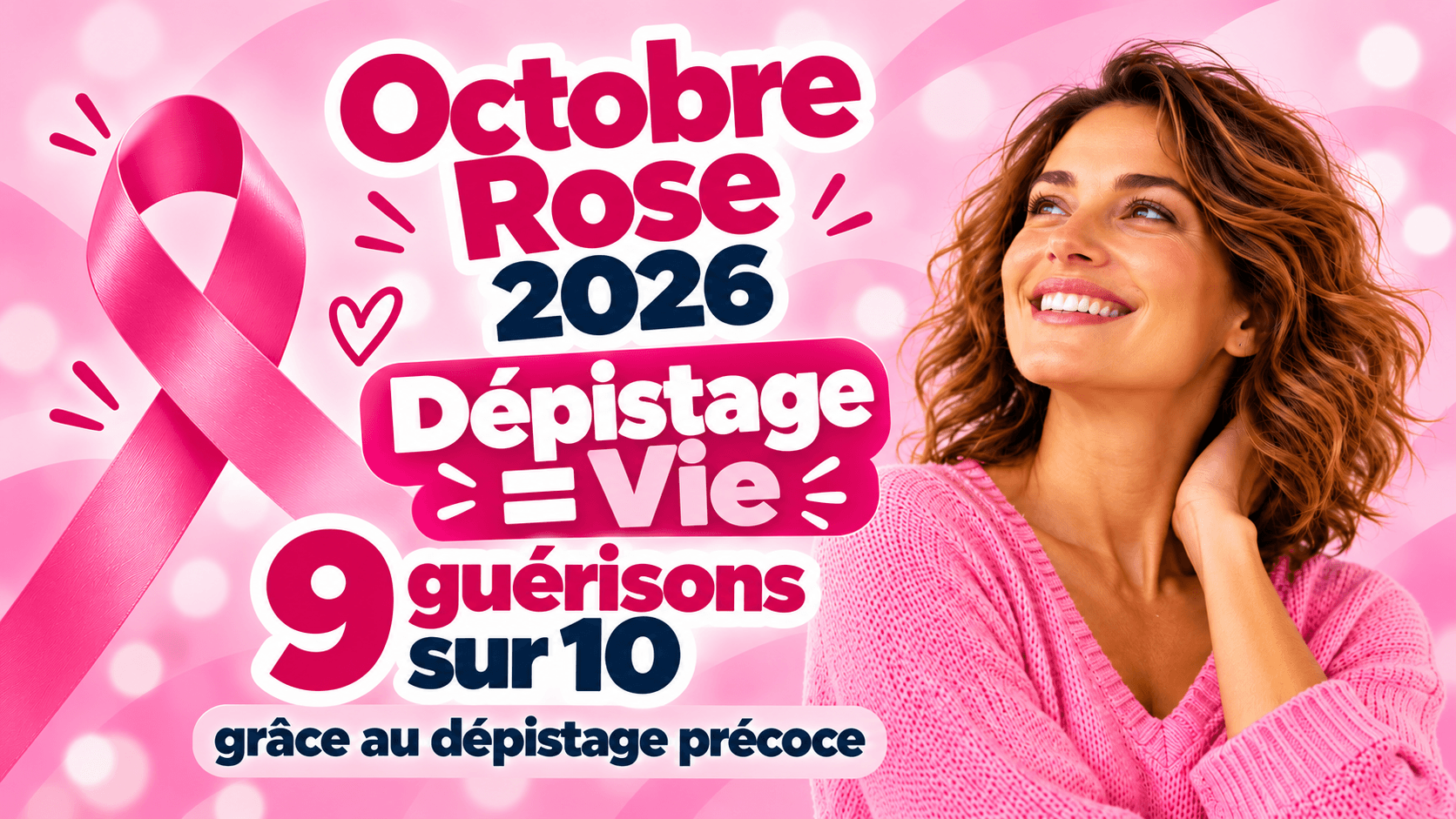 Image principale de l'article: Dépistage cancer du sein 2026 : 9 guérisons sur 10 - Actualités Mutuelle Santé JeSwitch