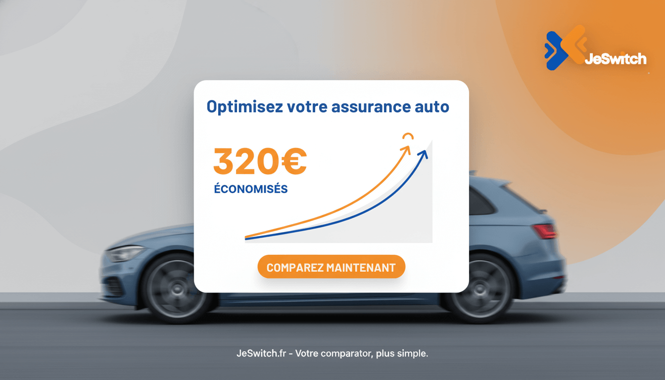 Image de l'article: Comparateur Assurance Auto : Guide & Économies | JeSwitch - Actualités assurance auto JeSwitch