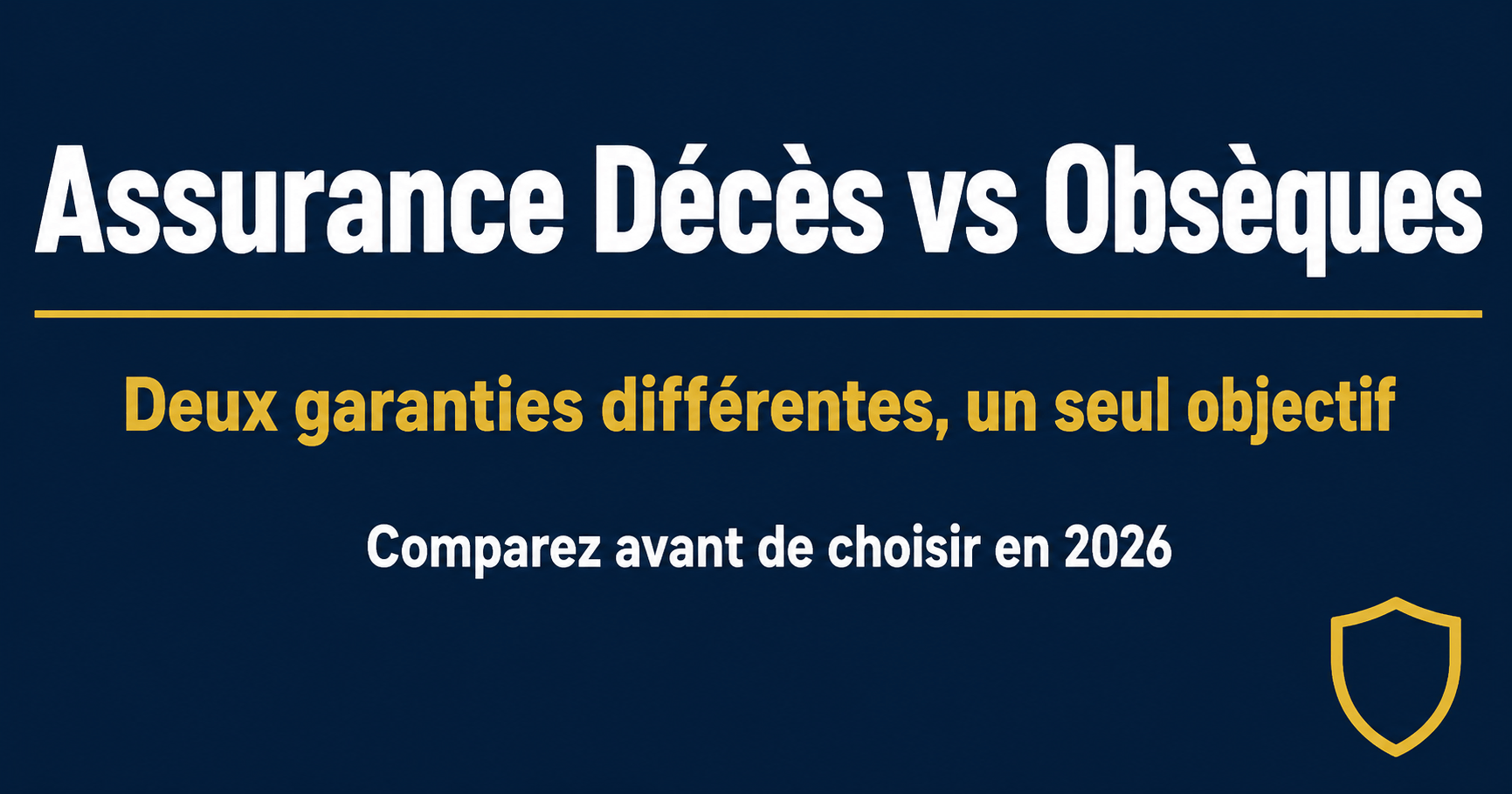 Image principale de l'article: Assurance décès ou obsèques : laquelle choisir en 2026 ? - Actualités Assurance Obsèques JeSwitch