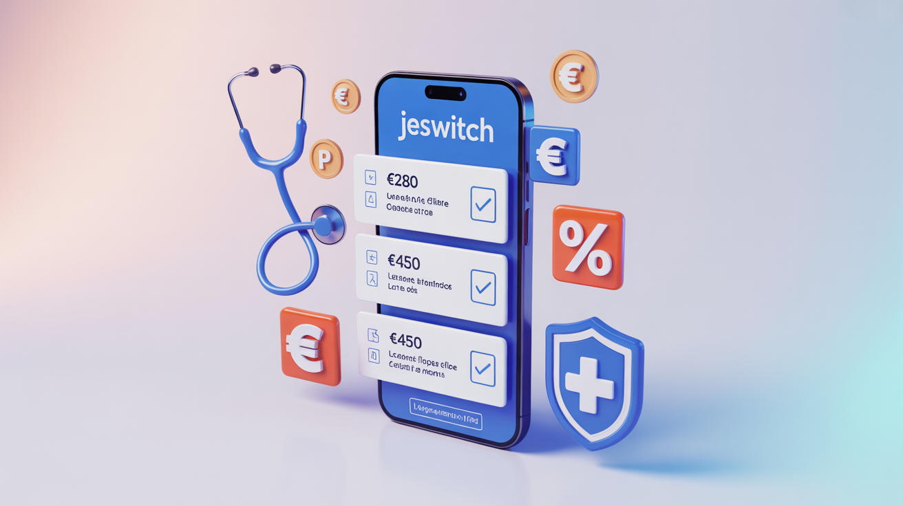 Image principale de l'article: Comparateur Mutuelle Santé | JeSwitch - Économisez 450€ - Actualités Mutuelle Santé JeSwitch