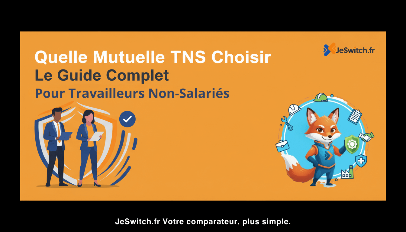 Image de l'article: Quelle Mutuelle TNS Choisir : Le Guide Complet pour Travailleurs Non Salariés - Actualités mutuelle santé JeSwitch