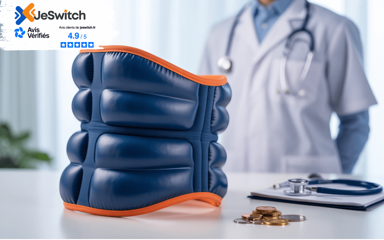 Image de l'article: Ceinture Lombaire Gonflable Remboursement Sécurité Sociale 2025 - Actualités mutuelle santé JeSwitch