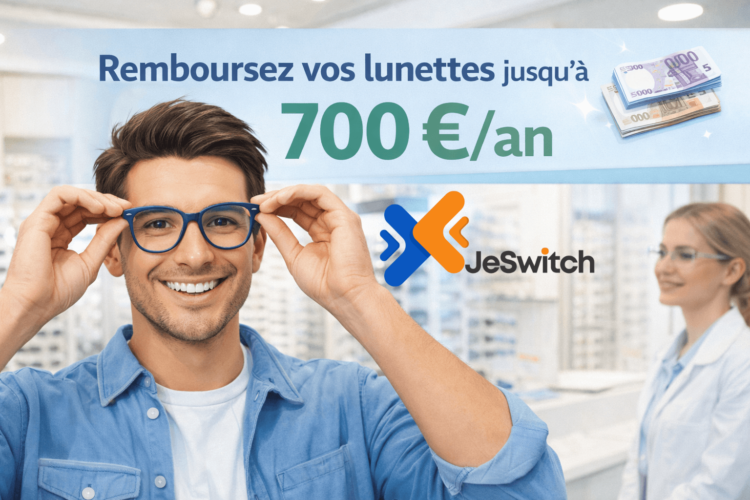 Image de l'article: Meilleure Mutuelle Optique 2026 : Comparatif & Remboursements - Actualités mutuelle santé JeSwitch