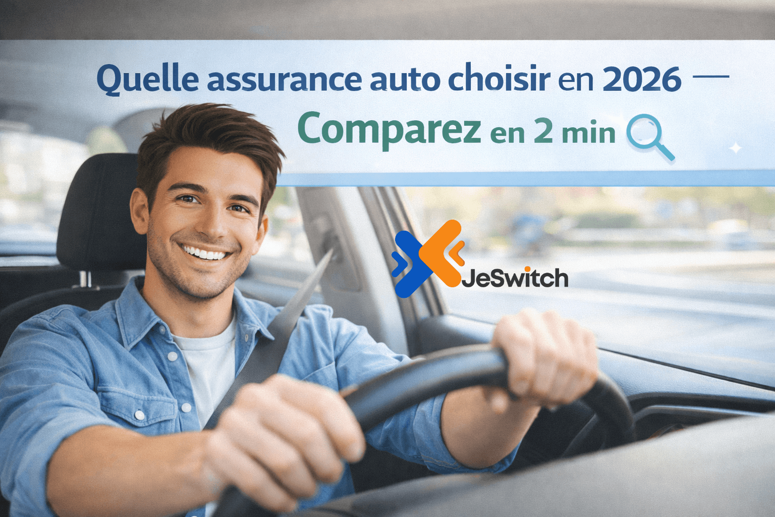 Image de l'article: Quelle Assurance Auto Choisir en 2026 ? Guide Complet - Actualités assurance auto JeSwitch