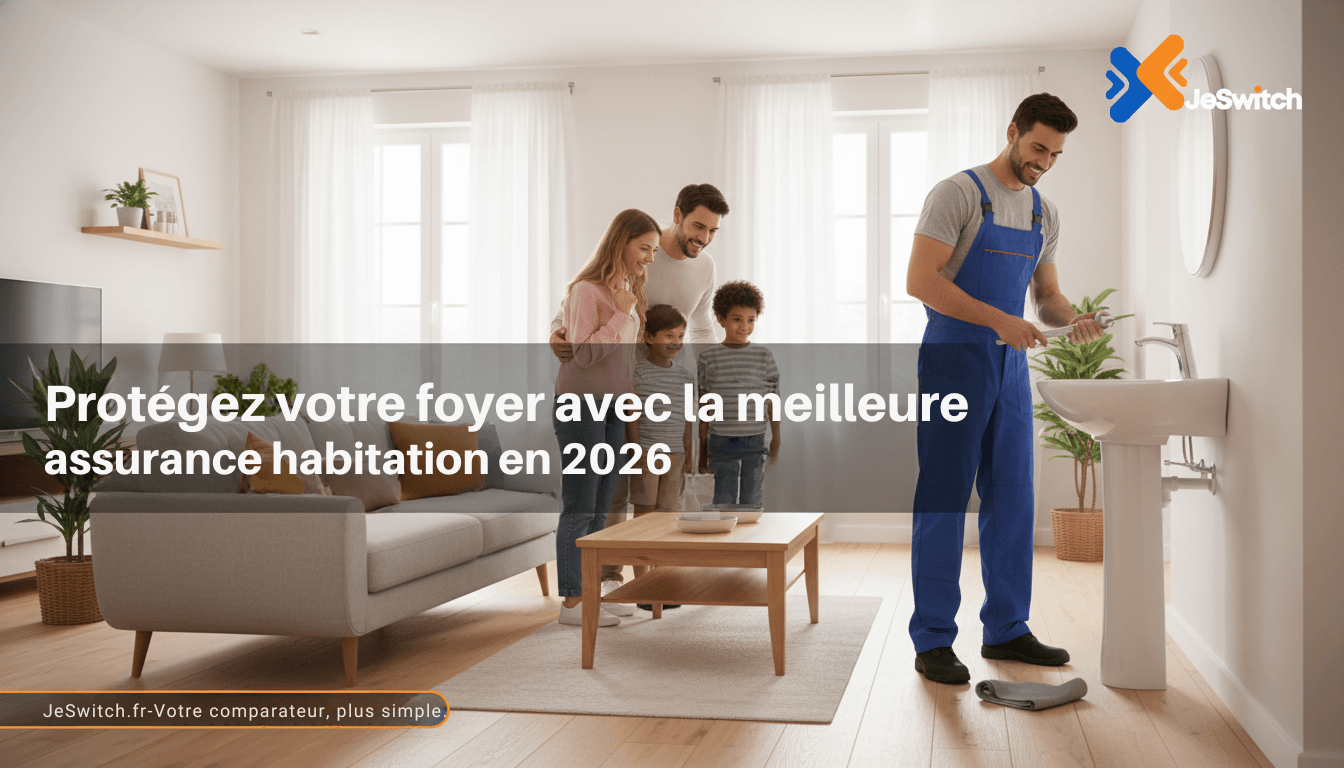 Image de l'article: Meilleur Organisme d'Assurance Habitation 2026 : Comparatif et Classement - Actualités assurance habitation JeSwitch