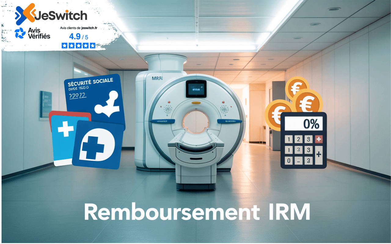 Image principale de l'article: Remboursement IRM 2025 : Économisez jusqu'à 300€ - Actualités Mutuelle Santé JeSwitch