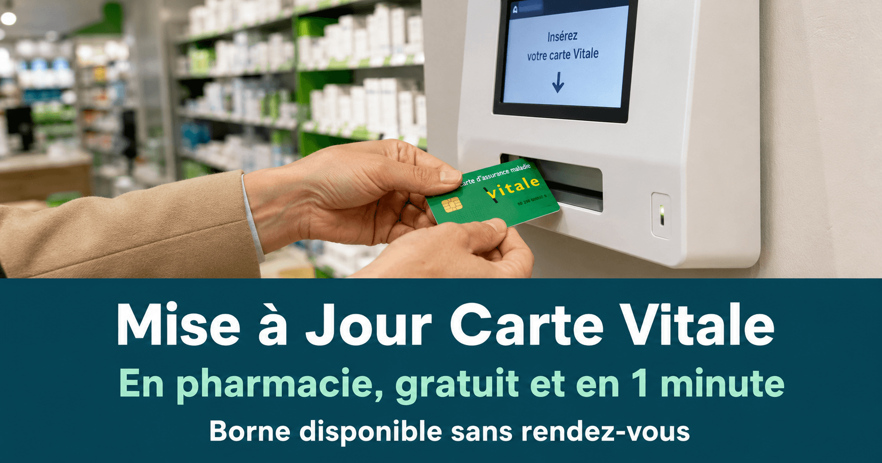 Image principale de l'article: Mise à jour carte Vitale 2026 : 7 cas à connaître - Actualités Mutuelle Santé JeSwitch