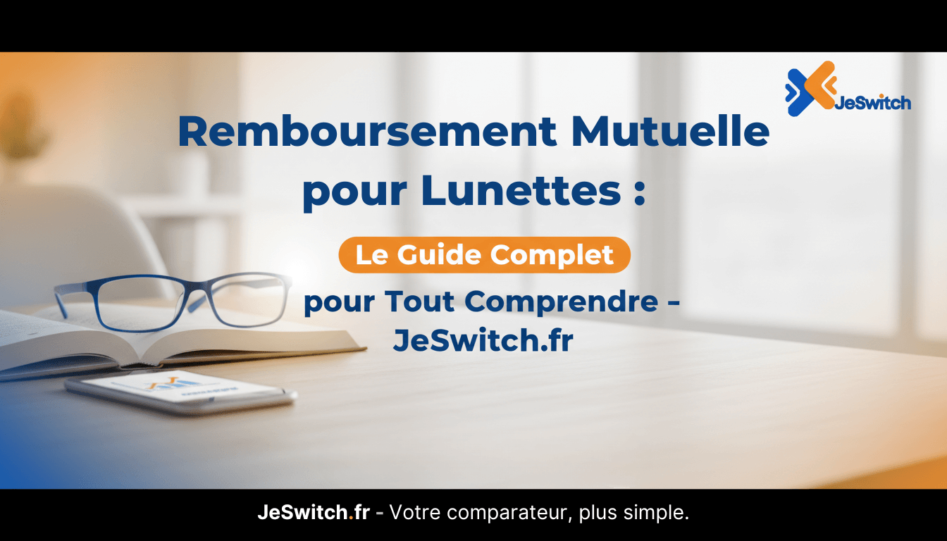 Image de l'article: Remboursement mutuelle pour lunettes : Le Guide Complet pour Tout Comprendre - JeSwitch - Actualités mutuelle santé JeSwitch