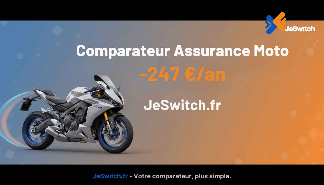 Image de l'article: Comparateur Assurance Moto | -247€/an | JeSwitch - Actualités assurance moto JeSwitch