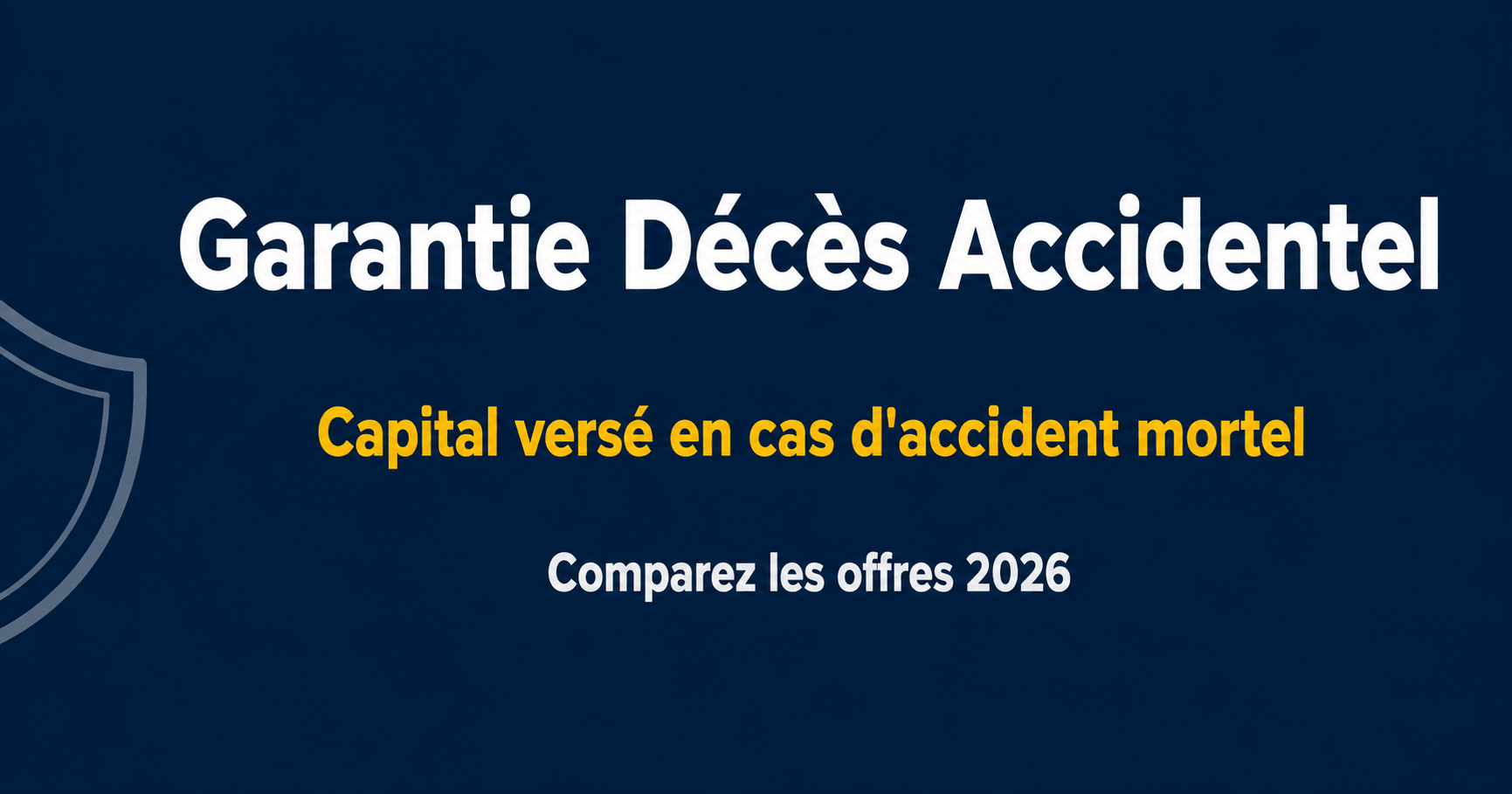 Image principale de l'article: Assurance décès accidentel : Prix & Garanties 2026 - Actualités Assurance Décès JeSwitch