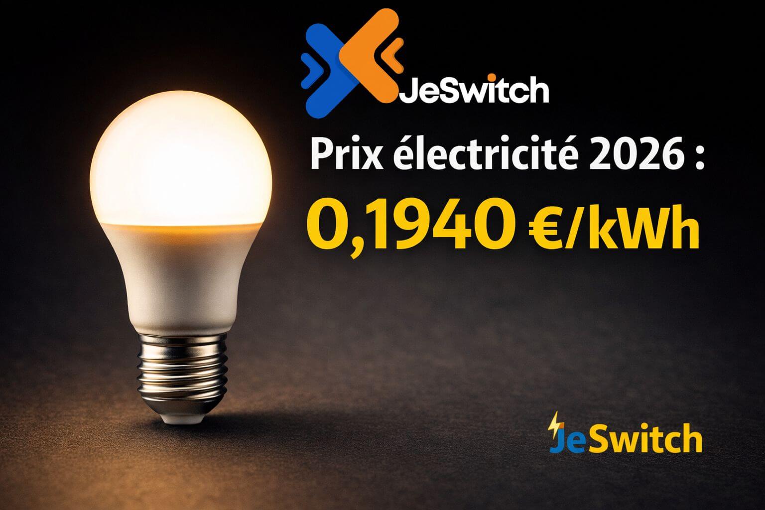 Image principale de l'article: Prix de l'Électricité 2026 : Tarifs, Évolutions et Comment Économiser - Actualités Énergie JeSwitch