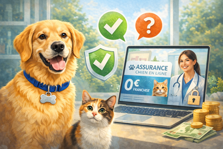 Image de l'article: Assurance animaux : protection et économies en 2026 - Actualités assurance animaux JeSwitch