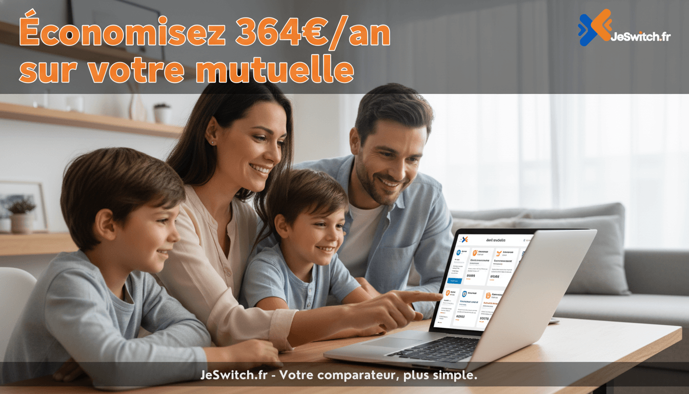 Image de l'article: Devis Mutuelle Santé 2025 : Comparateur N°1 & Économies | JeSwitch - Actualités mutuelle santé JeSwitch