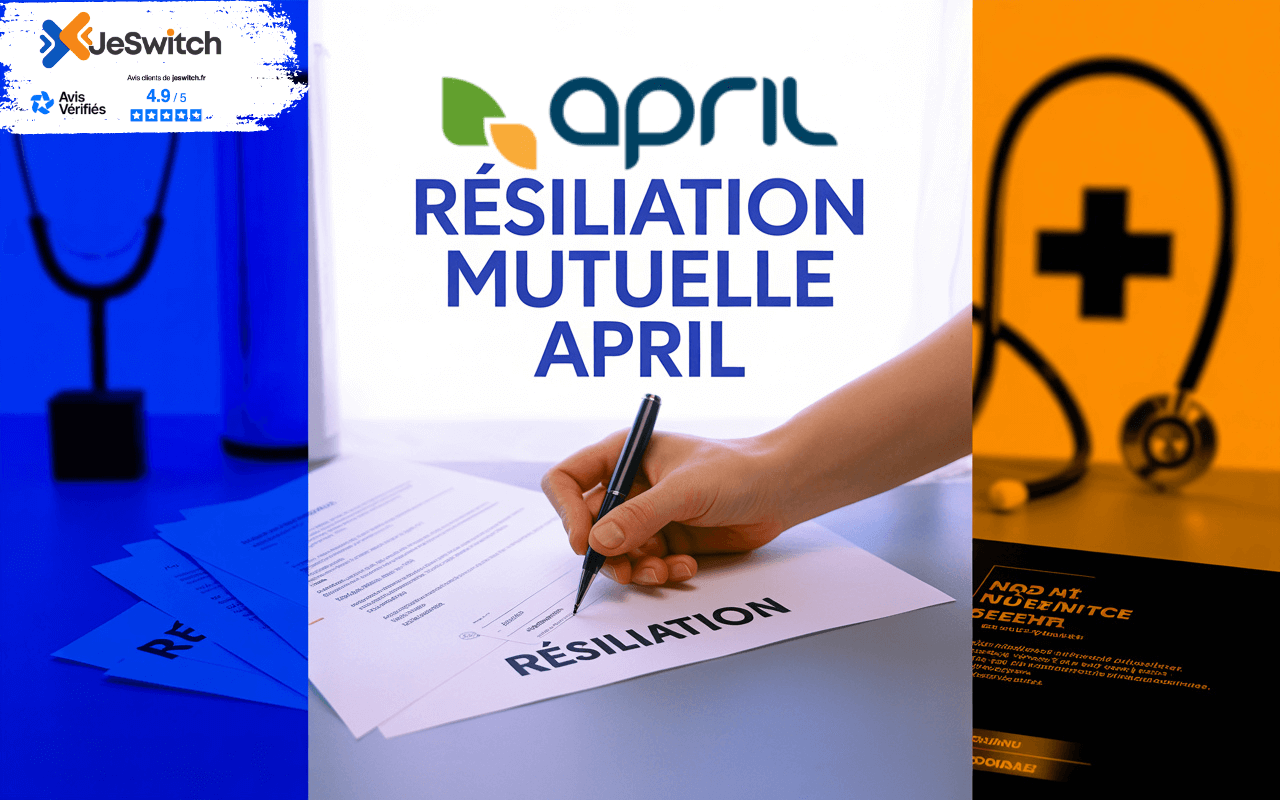 Image principale de l'article: Résilier April Mutuelle : Guide Pratique 2025 - Actualités Mutuelle Santé JeSwitch