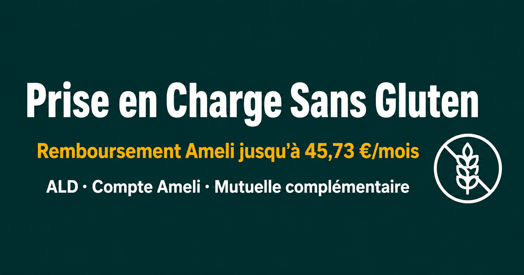 Image de l'article: Remboursement Aliments Sans Gluten 2026 : Guide Ameli - Actualités mutuelle santé JeSwitch