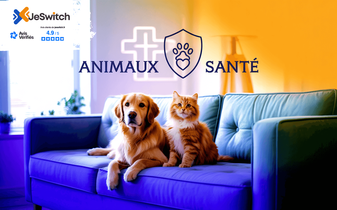 Image principale de l'article: Assurance Santé Animaux 2025 : Économisez 416€/an - Actualités Assurance Animaux JeSwitch